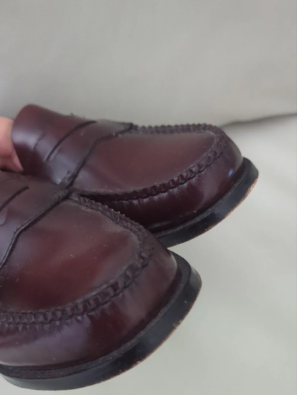 G.H. Bass & Co. polished burgundy